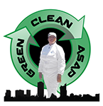 Green Clean A Scene logo